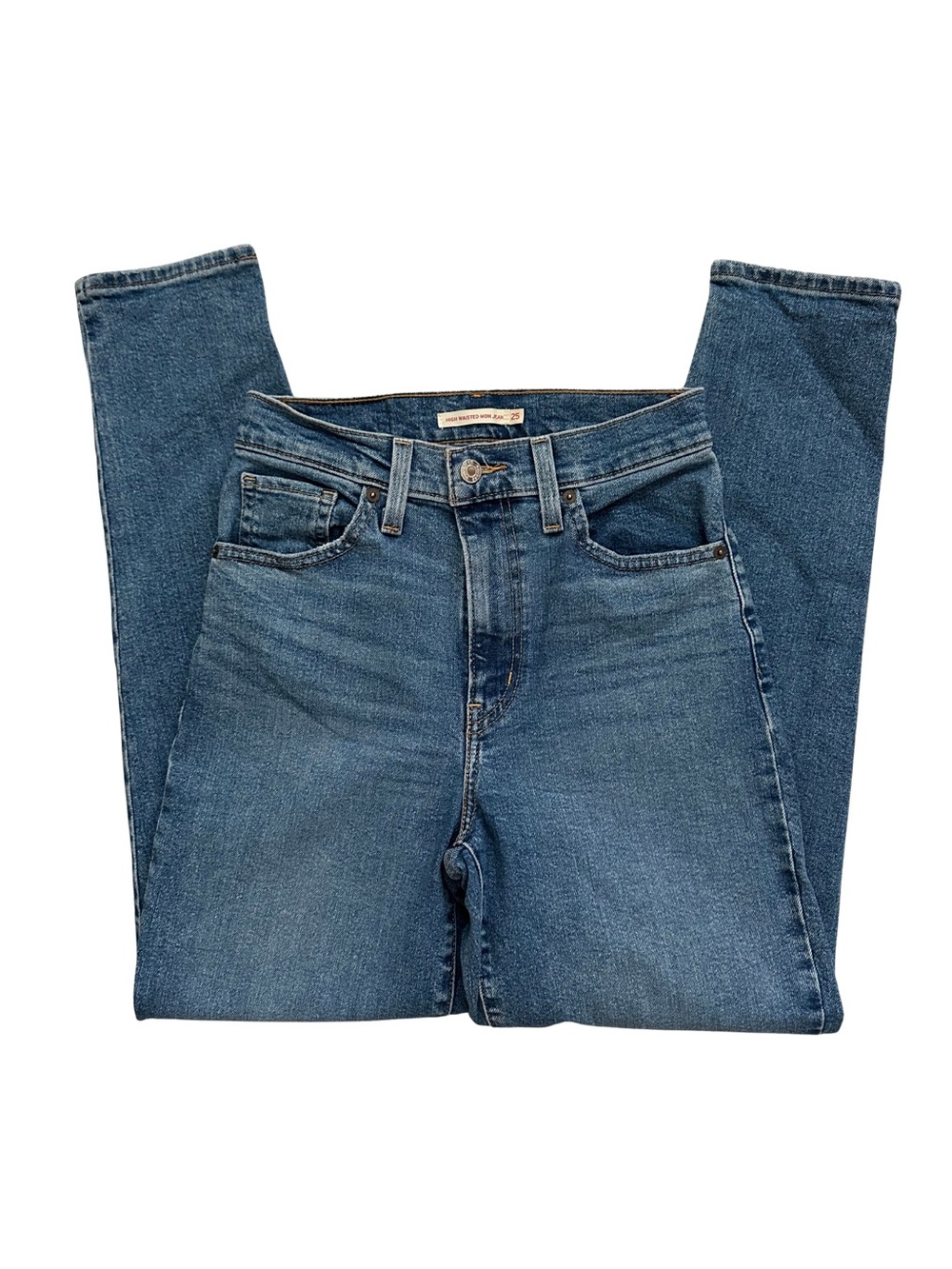 Levi's Women's High-Rise Indigo Blue Straight Jeans